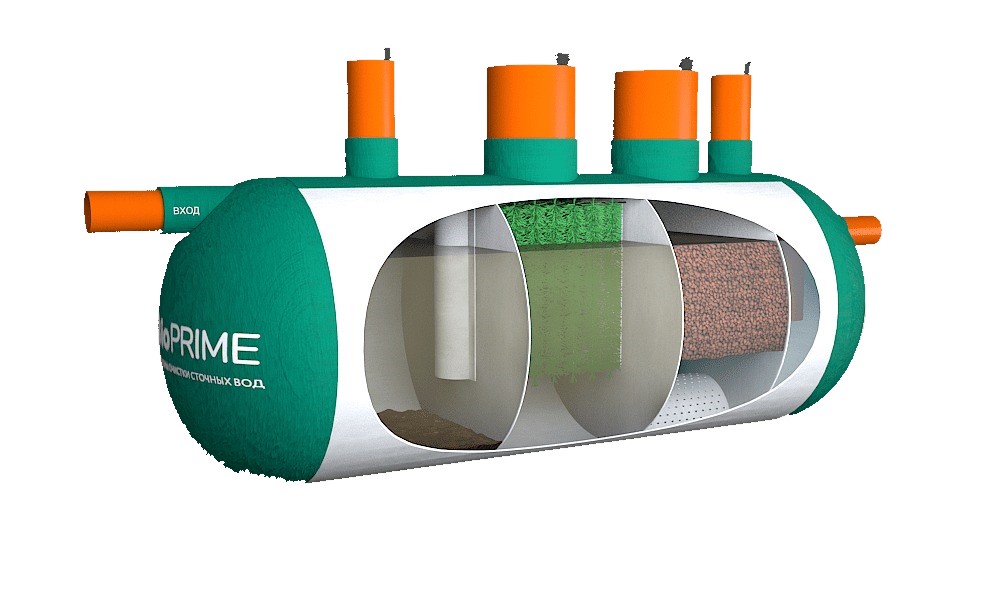 Септик BioPrime Biofilter БИОСТ-2,0 пр